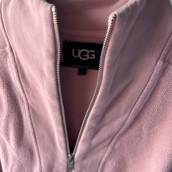 UGG Light Pink Half-Zip Pullover - Picture 2 of 3